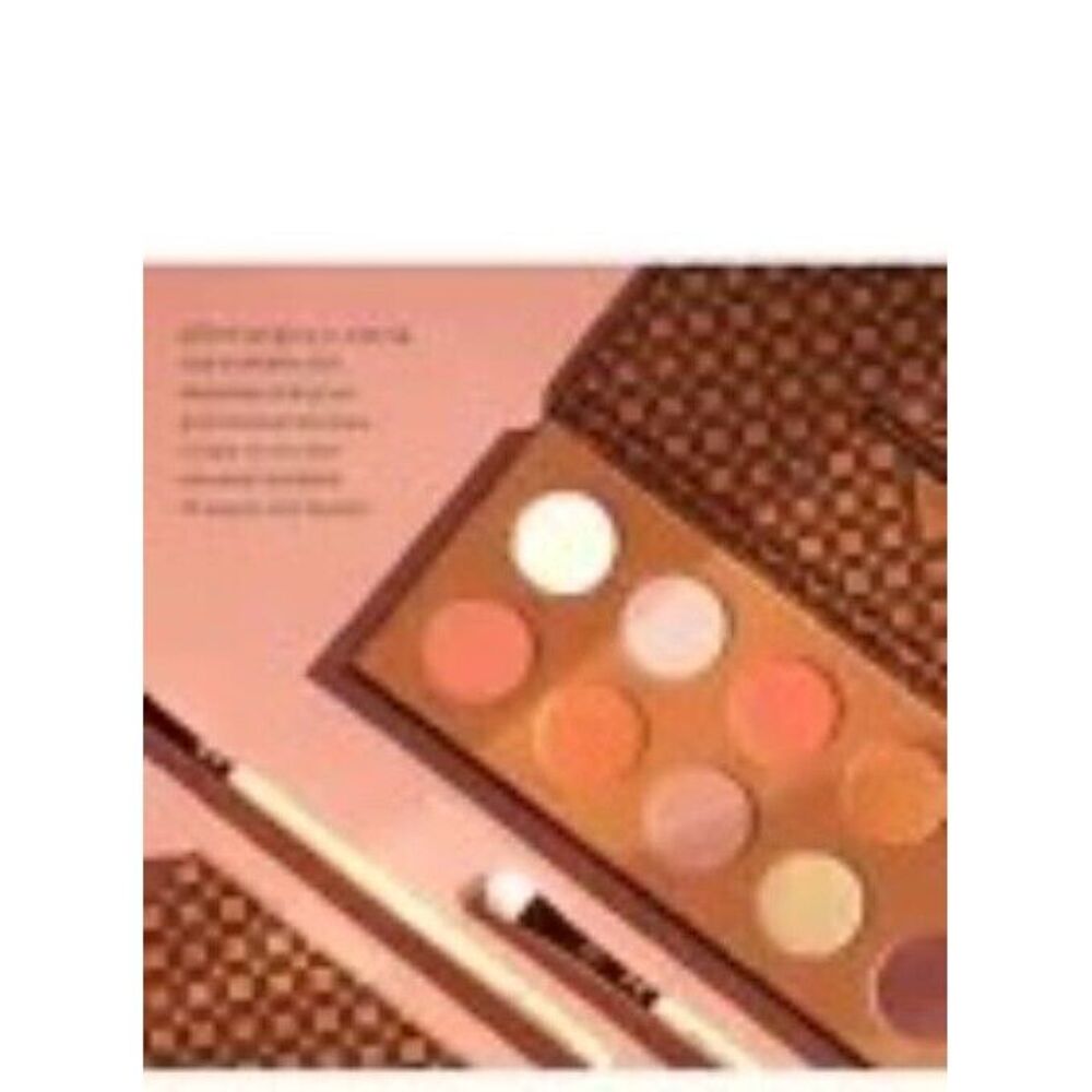 Authentic Zoeva Caramel Melange Eyeshadow Palette NEW 10 SHADES